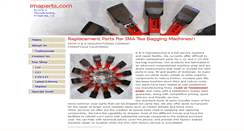 Desktop Screenshot of imaparts.com